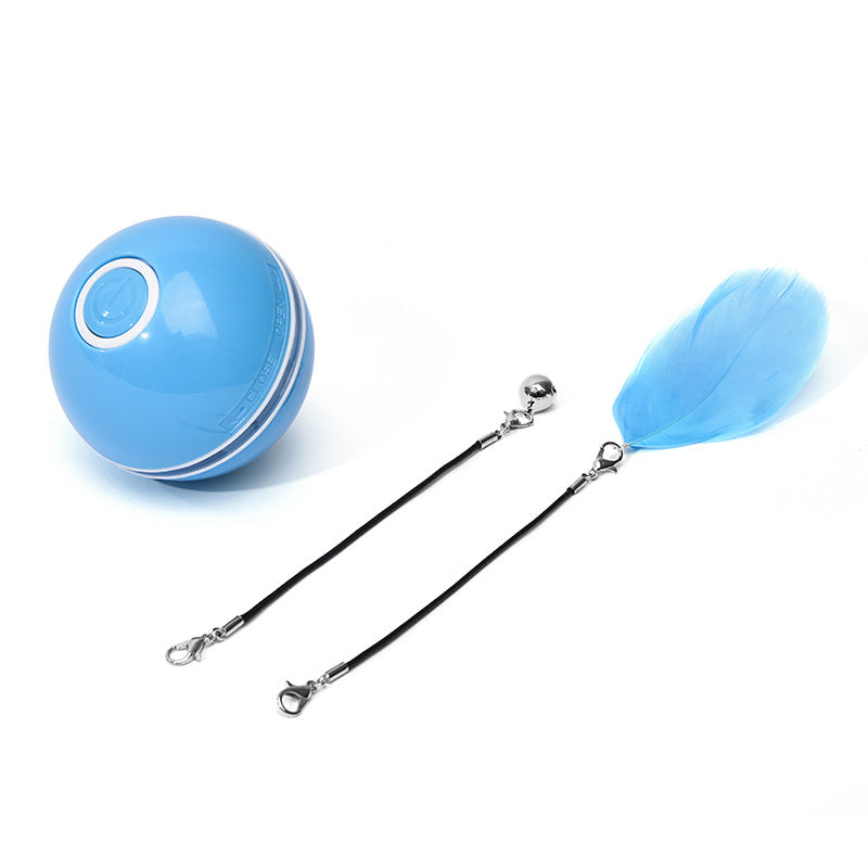 RNox LED Laser Rolling Cat Toy Ball