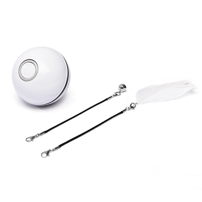 RNox LED Laser Rolling Cat Toy Ball