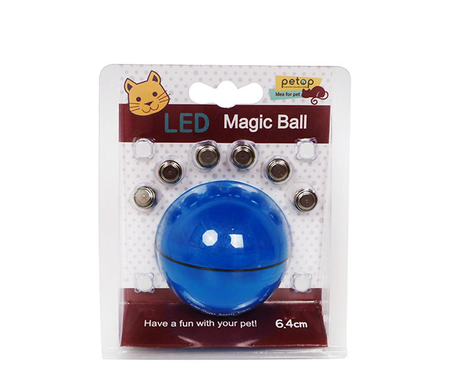 RNox LED Laser Rolling Cat Toy Ball