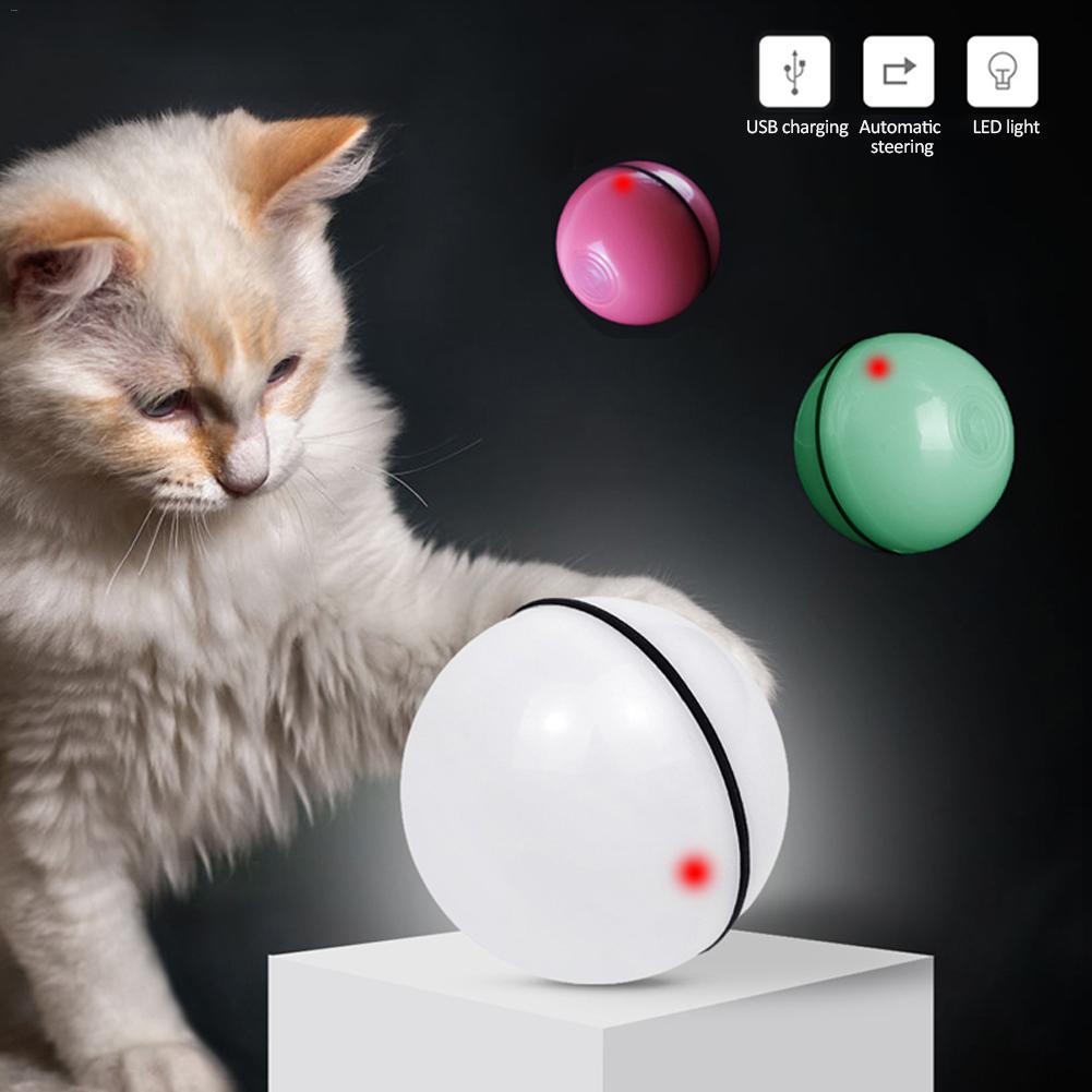 RNox LED Laser Rolling Cat Toy Ball