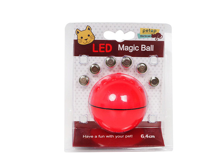 RNox LED Laser Rolling Cat Toy Ball