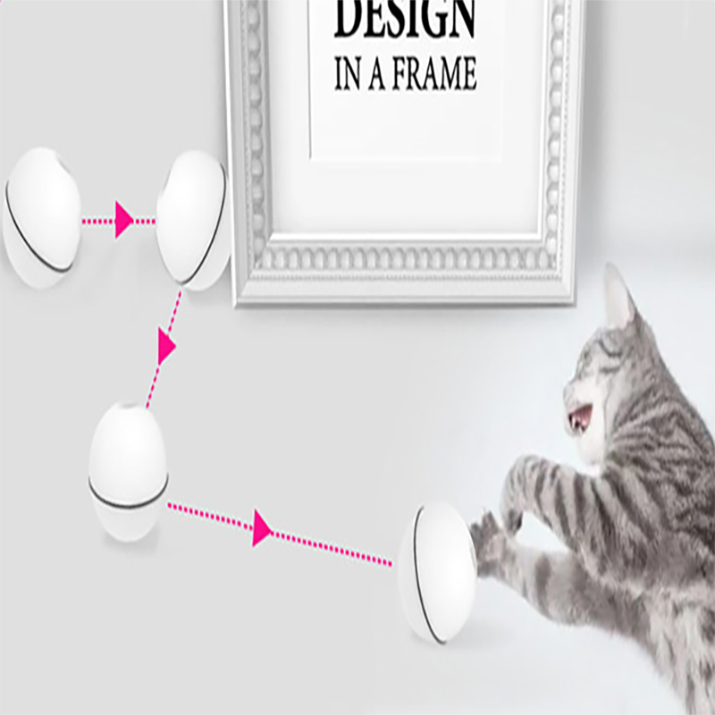 RNox LED Laser Rolling Cat Toy Ball